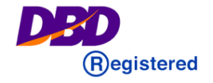 DBD registered logo